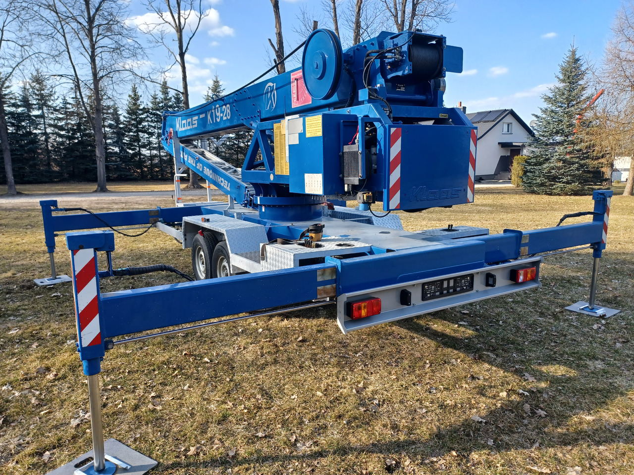 Klaas K19-28 - Mobiele kraan, Aanhanger: afbeelding 2 Klaas K19-28 - Mobiele kraan, Aanhanger: afbeelding 2