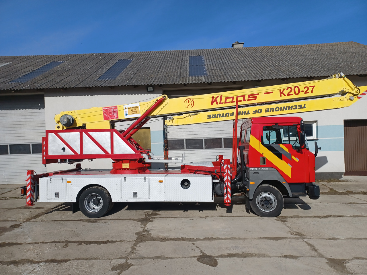 Nissan ECO - T.160 - Mobiele kraan: afbeelding 3 Nissan ECO - T.160 - Mobiele kraan: afbeelding 3