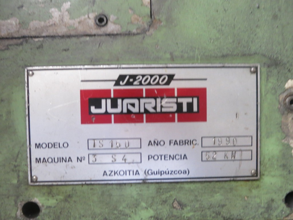JUARISTI TS 150 - Metaalbewerkingsmachine: afbeelding 5 JUARISTI TS 150 - Metaalbewerkingsmachine: afbeelding 5