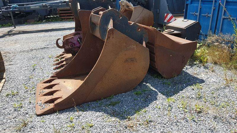 Winkelbauer Löffelpaket mit hydr. Schnellwechsler - Graafbak voor Bouwmachine: afbeelding 4 Winkelbauer Löffelpaket mit hydr. Schnellwechsler - Graafbak voor Bouwmachine: afbeelding 4