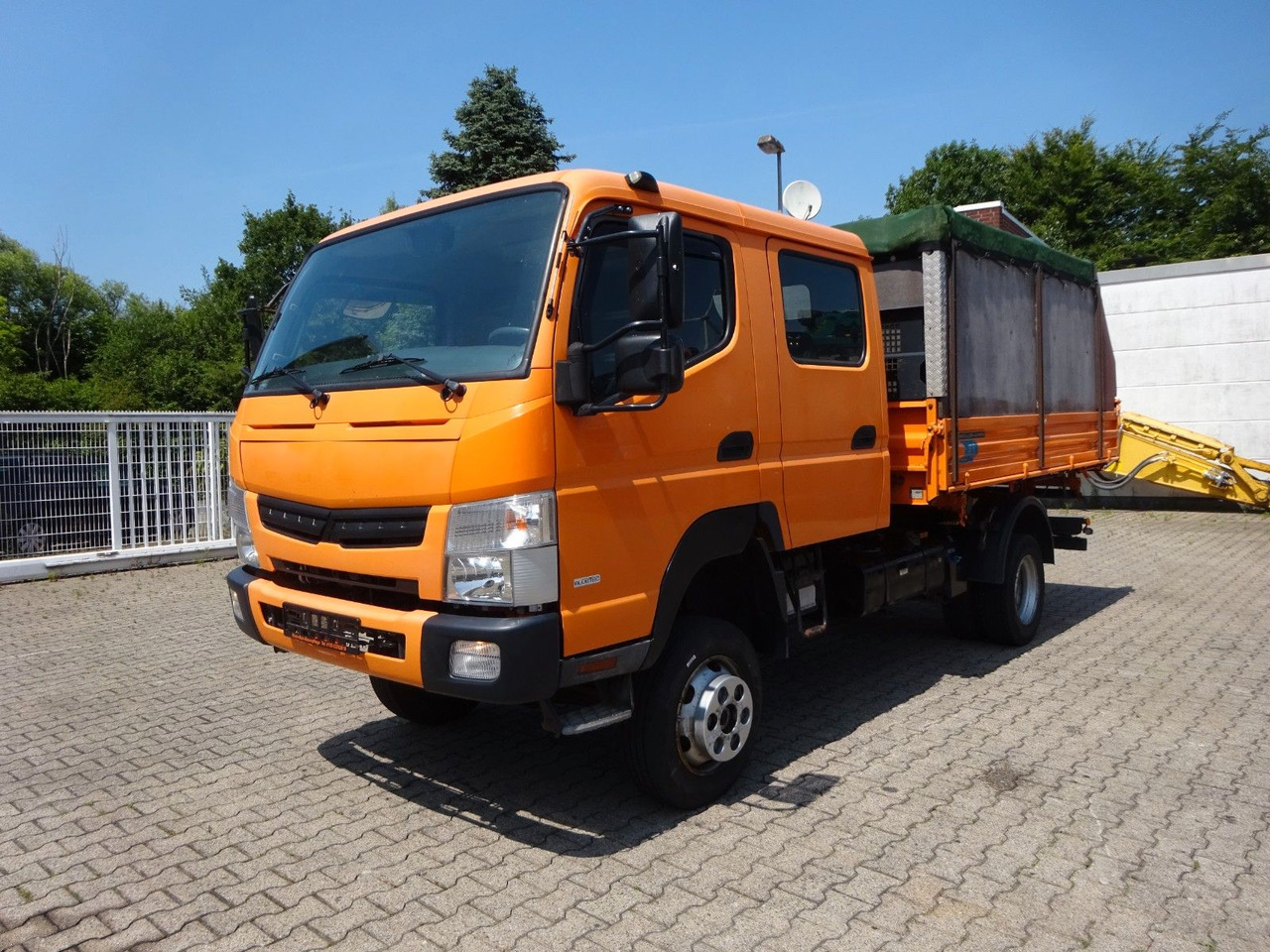 FUSO Canter Doppelkabine MEILLER 3Skipper 4x4 - Kipper bestelwagen: afbeelding 3 FUSO Canter Doppelkabine MEILLER 3Skipper 4x4 - Kipper bestelwagen: afbeelding 3
