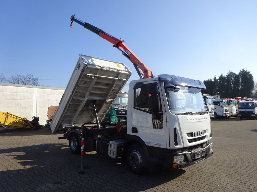 Iveco ML75E18K MEILLER 3Skipper mit PK 7001 Kran 4x2 Iveco ML75E18K MEILLER 3Skipper mit PK 7001 Kran 4x2 - Kipper vrachtwagen, Kraanwagen: afbeelding 5 Iveco ML75E18K MEILLER 3Skipper mit PK 7001 Kran 4x2 Iveco ML75E18K MEILLER 3Skipper mit PK 7001 Kran 4x2 - Kipper vrachtwagen, Kraanwagen: afbeelding 5