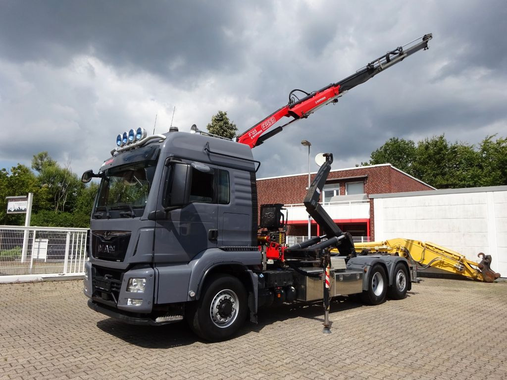 MAN 26.500 Abroller + Fassi F125A Kran 6x2-4 Allrad MAN 26.500 Abroller + Fassi F125A Kran 6x2-4 Allrad - Haakarmsysteem vrachtwagen, Kraanwagen: afbeelding 2 MAN 26.500 Abroller + Fassi F125A Kran 6x2-4 Allrad MAN 26.500 Abroller + Fassi F125A Kran 6x2-4 Allrad - Haakarmsysteem vrachtwagen, Kraanwagen: afbeelding 2