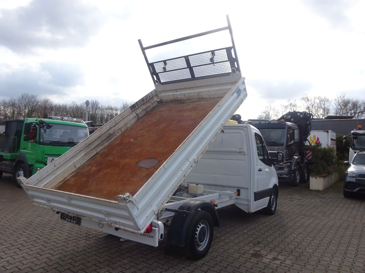 Mercedes-Benz 314 CDI Sprinter MEILLER 3Skipper 4x2 - Kipper bestelwagen: afbeelding 5 Mercedes-Benz 314 CDI Sprinter MEILLER 3Skipper 4x2 - Kipper bestelwagen: afbeelding 5