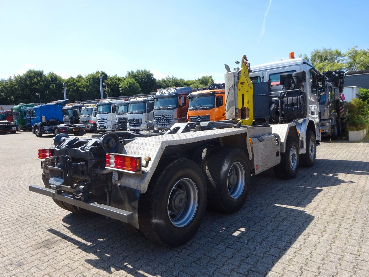 Haakarmsysteem vrachtwagen Mercedes-Benz 3244 Actros PALFINGER Abroller 8x4: afbeelding 9 Haakarmsysteem vrachtwagen Mercedes-Benz 3244 Actros PALFINGER Abroller 8x4: afbeelding 9