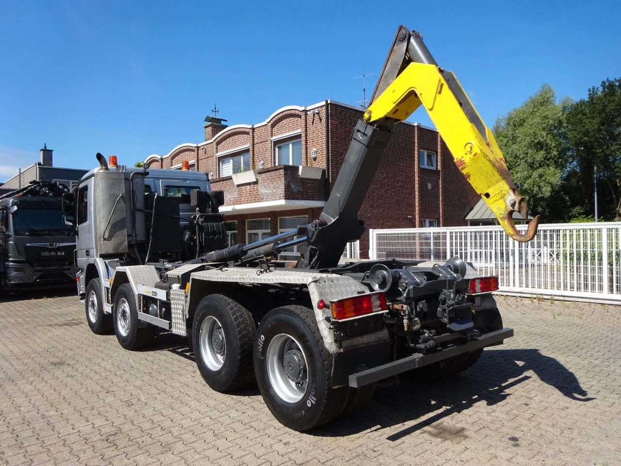 Haakarmsysteem vrachtwagen Mercedes-Benz 3244 Actros PALFINGER Abroller 8x4: afbeelding 7 Haakarmsysteem vrachtwagen Mercedes-Benz 3244 Actros PALFINGER Abroller 8x4: afbeelding 7