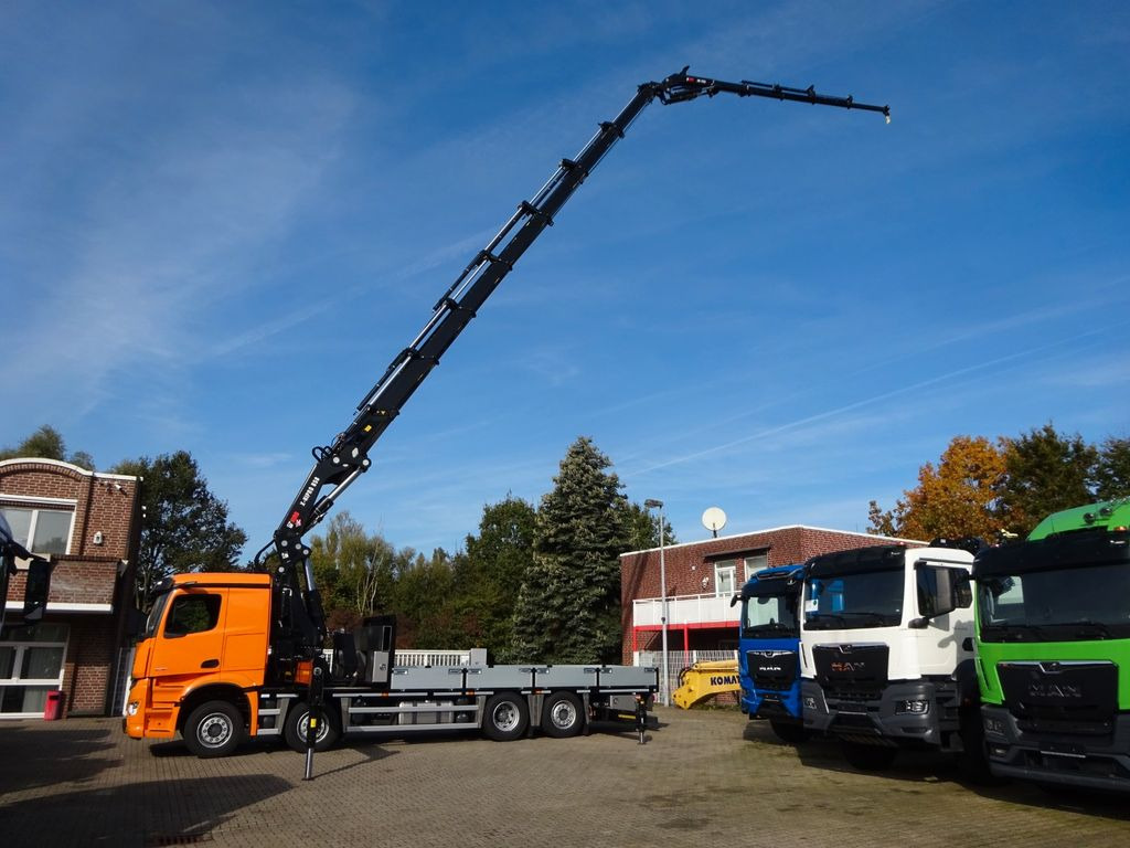 Mercedes-Benz 3751 Arocs Pritsche + HIAB 858 + JIB 8x2 Mercedes-Benz 3751 Arocs Pritsche + HIAB 858 + JIB 8x2 - Kraanwagen, Vrachtwagen met open laadbak: afbeelding 2 Mercedes-Benz 3751 Arocs Pritsche + HIAB 858 + JIB 8x2 Mercedes-Benz 3751 Arocs Pritsche + HIAB 858 + JIB 8x2 - Kraanwagen, Vrachtwagen met open laadbak: afbeelding 2