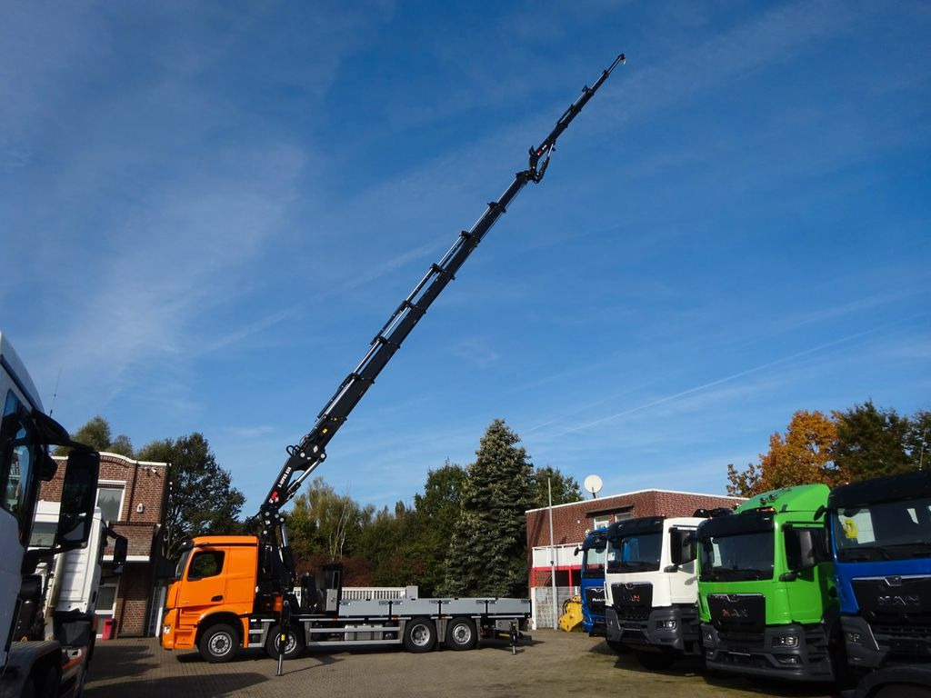 Mercedes-Benz 3751 Arocs Pritsche + HIAB 858 + JIB 8x2 Mercedes-Benz 3751 Arocs Pritsche + HIAB 858 + JIB 8x2 - Kraanwagen, Vrachtwagen met open laadbak: afbeelding 5 Mercedes-Benz 3751 Arocs Pritsche + HIAB 858 + JIB 8x2 Mercedes-Benz 3751 Arocs Pritsche + HIAB 858 + JIB 8x2 - Kraanwagen, Vrachtwagen met open laadbak: afbeelding 5