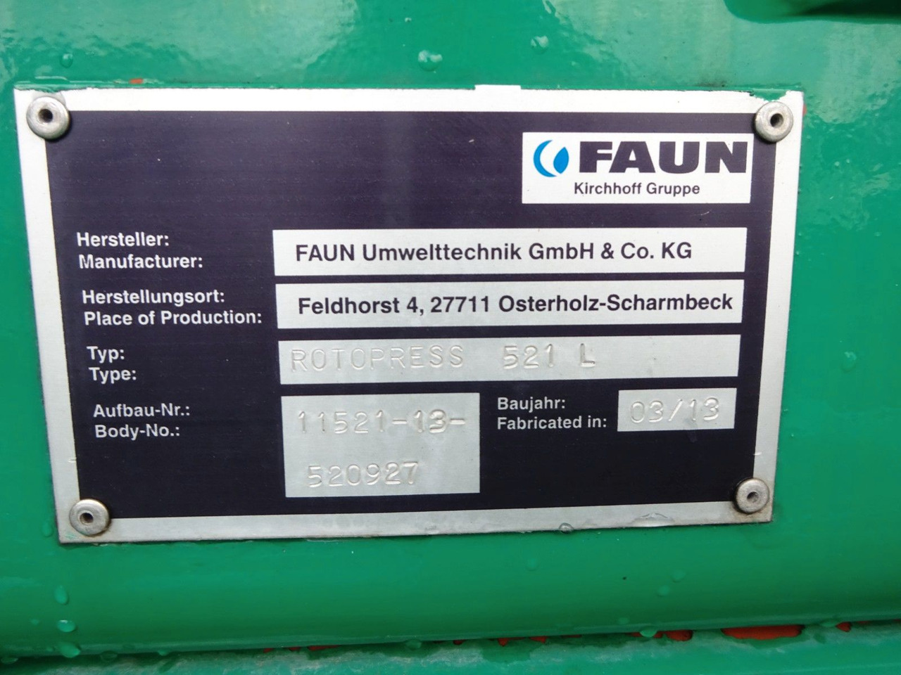 Vuilniswagen Scania R440 mit FAUN ROTOPRESS  521 L Euro 6 Scania R440 mit FAUN ROTOPRESS  521 L Euro 6: afbeelding 13