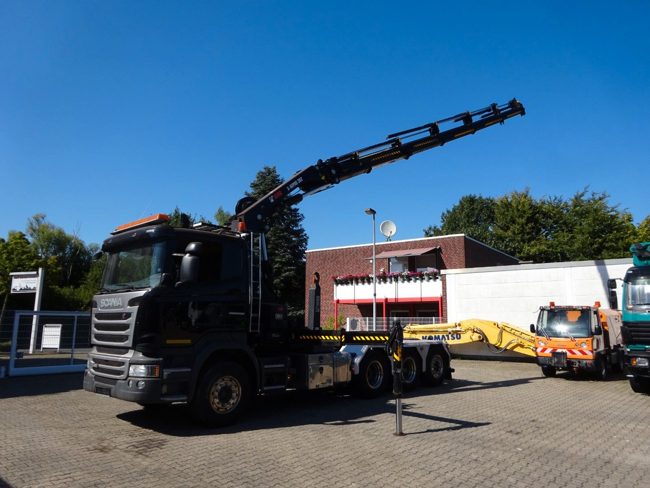 Scania R490 Abroller + HIAB 302E-6 Bj.2021 !Kran TRIDEM Scania R490 Abroller + HIAB 302E-6 Bj.2021 !Kran TRIDEM - Haakarmsysteem vrachtwagen, Kraanwagen: afbeelding 3 Scania R490 Abroller + HIAB 302E-6 Bj.2021 !Kran TRIDEM Scania R490 Abroller + HIAB 302E-6 Bj.2021 !Kran TRIDEM - Haakarmsysteem vrachtwagen, Kraanwagen: afbeelding 3