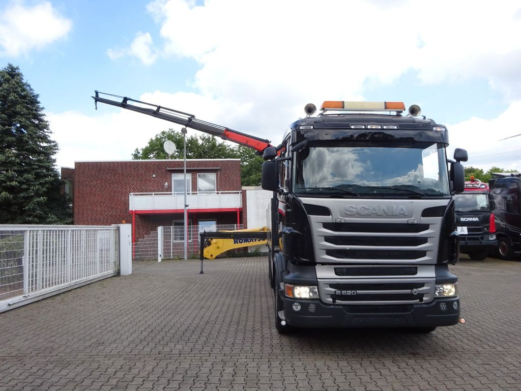 Scania R620 V8 Pritsche + PALFINGER 22002EH Kran Scania R620 V8 Pritsche + PALFINGER 22002EH Kran - Kraanwagen, Vrachtwagen met open laadbak: afbeelding 5 Scania R620 V8 Pritsche + PALFINGER 22002EH Kran Scania R620 V8 Pritsche + PALFINGER 22002EH Kran - Kraanwagen, Vrachtwagen met open laadbak: afbeelding 5