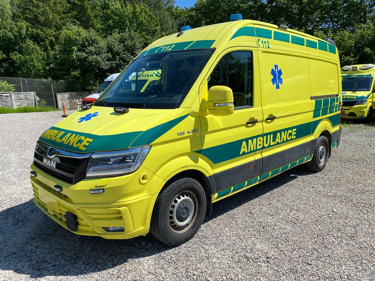 MAN TGE 4.180 Ambulance * 28 000 € netto - Ambulance: afbeelding 1 MAN TGE 4.180 Ambulance * 28 000 € netto - Ambulance: afbeelding 1