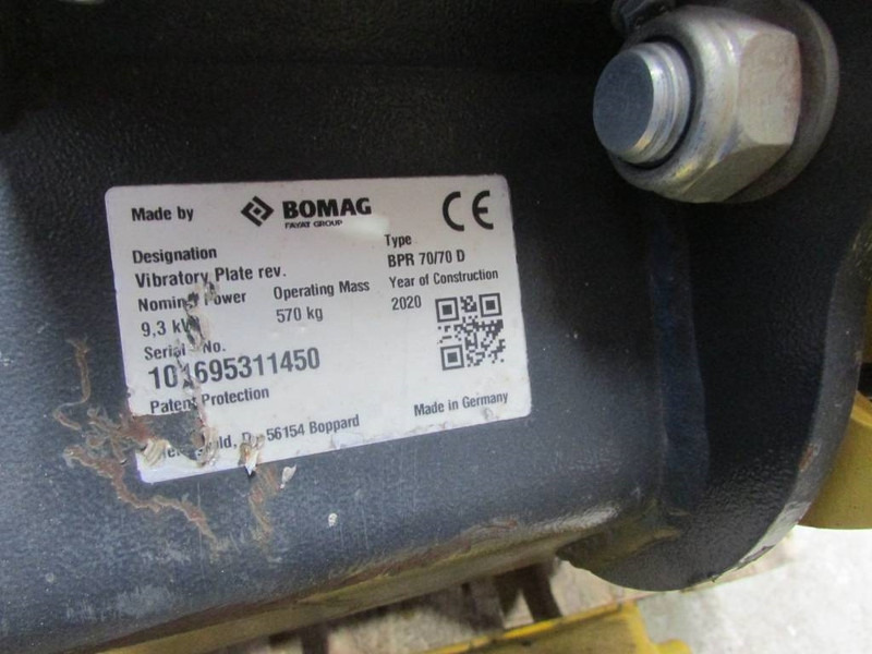 Bomag BPR 70/70 D Rüttelplatte 7.500 EUR - Trilplaat: afbeelding 4 Bomag BPR 70/70 D Rüttelplatte 7.500 EUR - Trilplaat: afbeelding 4