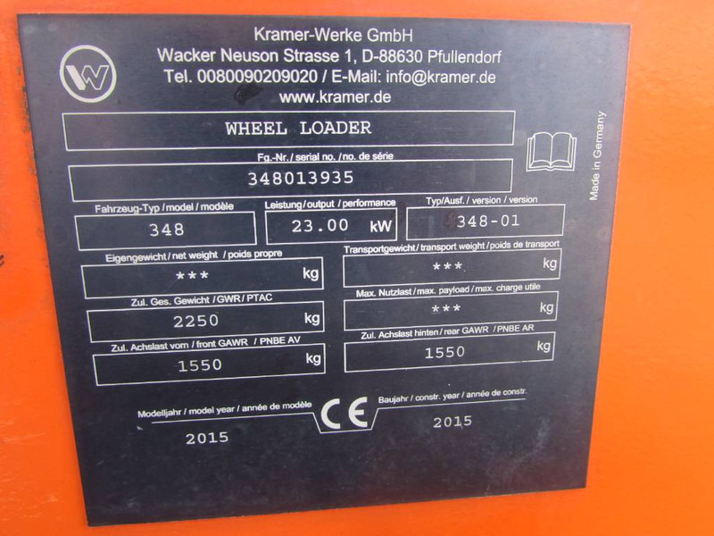 Kramer 5035 Radlader 20.500 EUR - Wiellader: afbeelding 5 Kramer 5035 Radlader 20.500 EUR - Wiellader: afbeelding 5