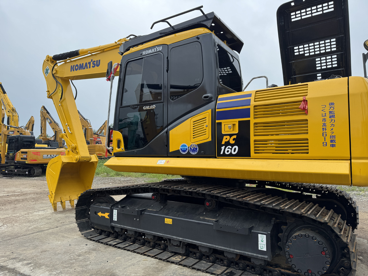 KOMATSU PC160 - Rupsgraafmachine: afbeelding 1 KOMATSU PC160 - Rupsgraafmachine: afbeelding 1