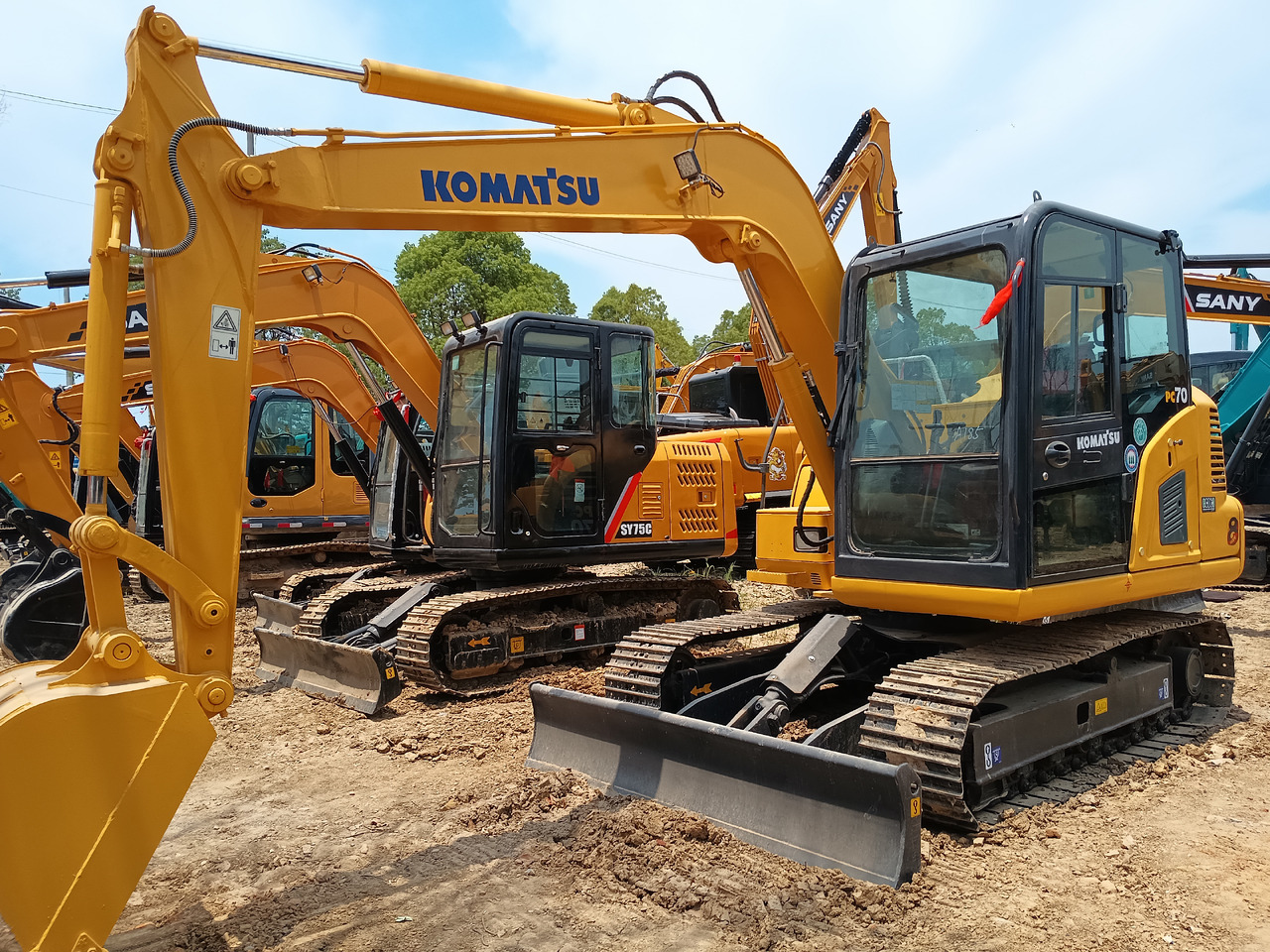Komatsu PC70 - Rupsgraafmachine: afbeelding 4 Komatsu PC70 - Rupsgraafmachine: afbeelding 4