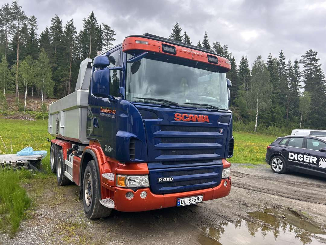 2008 Lastebil/dumper SCANIA R 420 CB6X2HNA EU-godkjent - Kipper vrachtwagen: afbeelding 2 2008 Lastebil/dumper SCANIA R 420 CB6X2HNA EU-godkjent - Kipper vrachtwagen: afbeelding 2