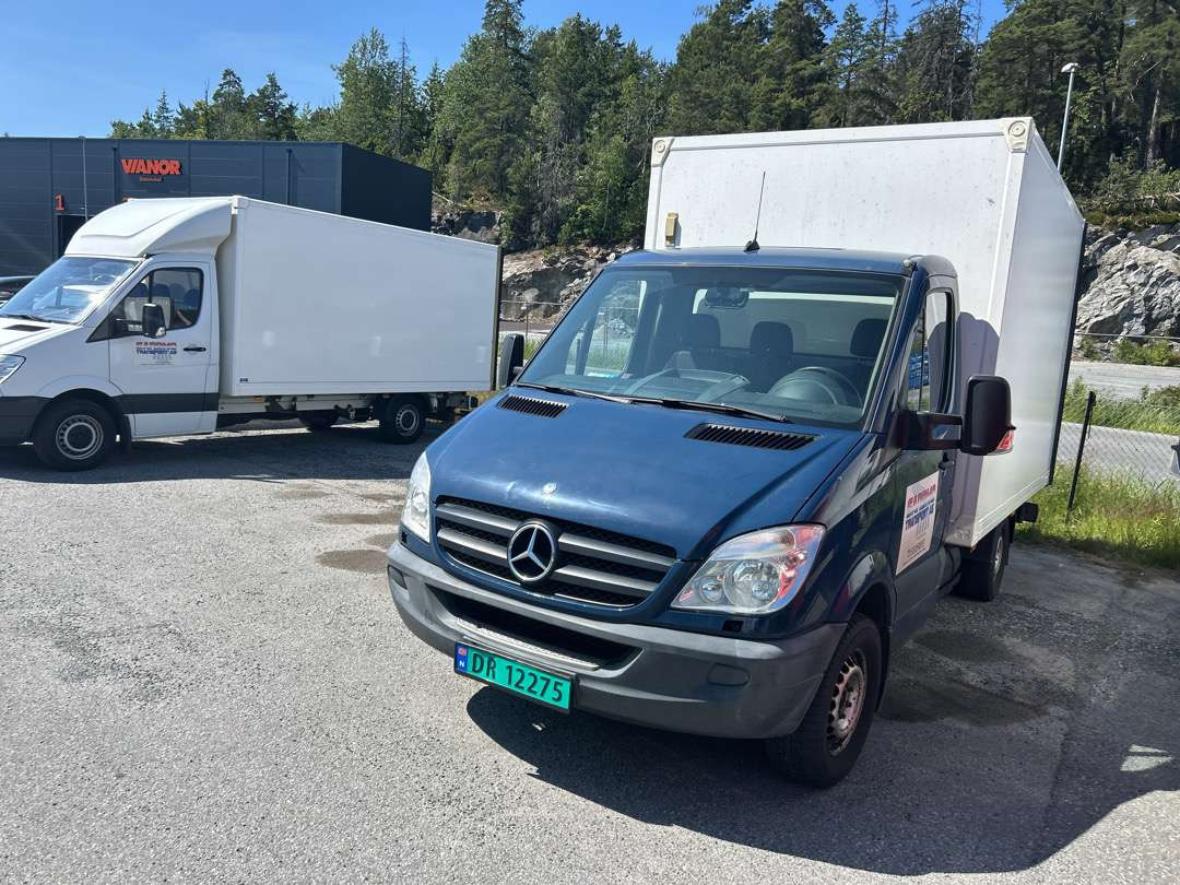 2008 Skapbil 8 paller MERCEDES-BENZ SPRINTER - Bestelwagen gesloten laadbak: afbeelding 1 2008 Skapbil 8 paller MERCEDES-BENZ SPRINTER - Bestelwagen gesloten laadbak: afbeelding 1