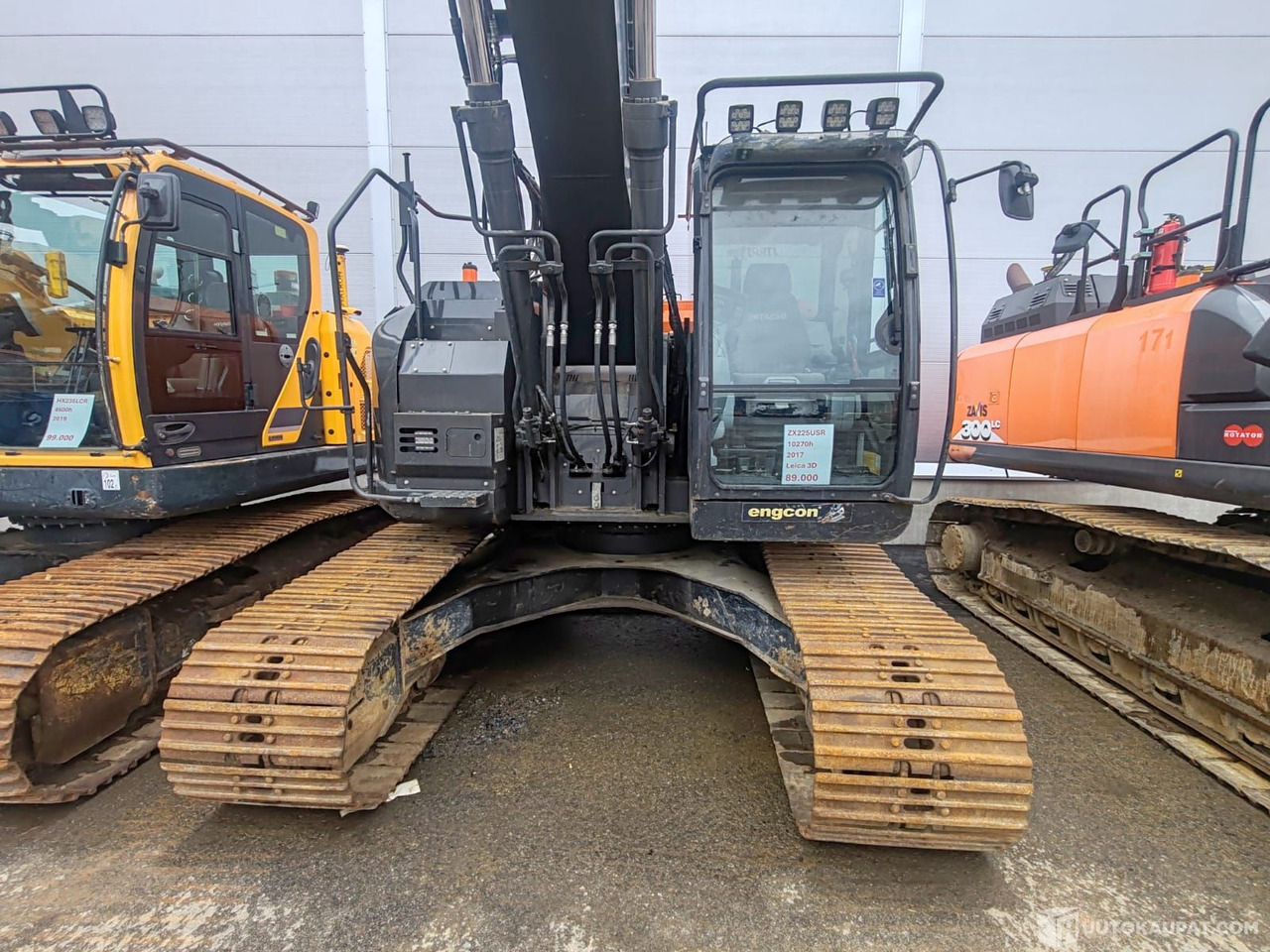 Hitachi ZX225USRLC-6 Leica 3D, 2017, 10 269 h Kaivinkone, Pirkkala - Bouwmachine: afbeelding 3 Hitachi ZX225USRLC-6 Leica 3D, 2017, 10 269 h Kaivinkone, Pirkkala - Bouwmachine: afbeelding 3