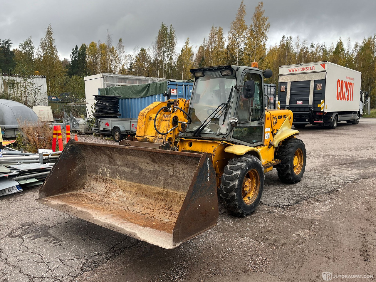 JCB 520-50-4X4/200, puomihaarukkanostin/kurottaja, 1999, Vantaa - Verreiker: afbeelding 3 JCB 520-50-4X4/200, puomihaarukkanostin/kurottaja, 1999, Vantaa - Verreiker: afbeelding 3