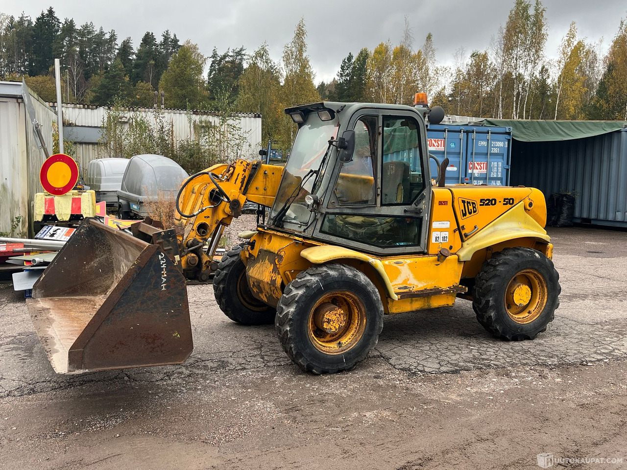 JCB 520-50-4X4/200, puomihaarukkanostin/kurottaja, 1999, Vantaa - Verreiker: afbeelding 1 JCB 520-50-4X4/200, puomihaarukkanostin/kurottaja, 1999, Vantaa - Verreiker: afbeelding 1
