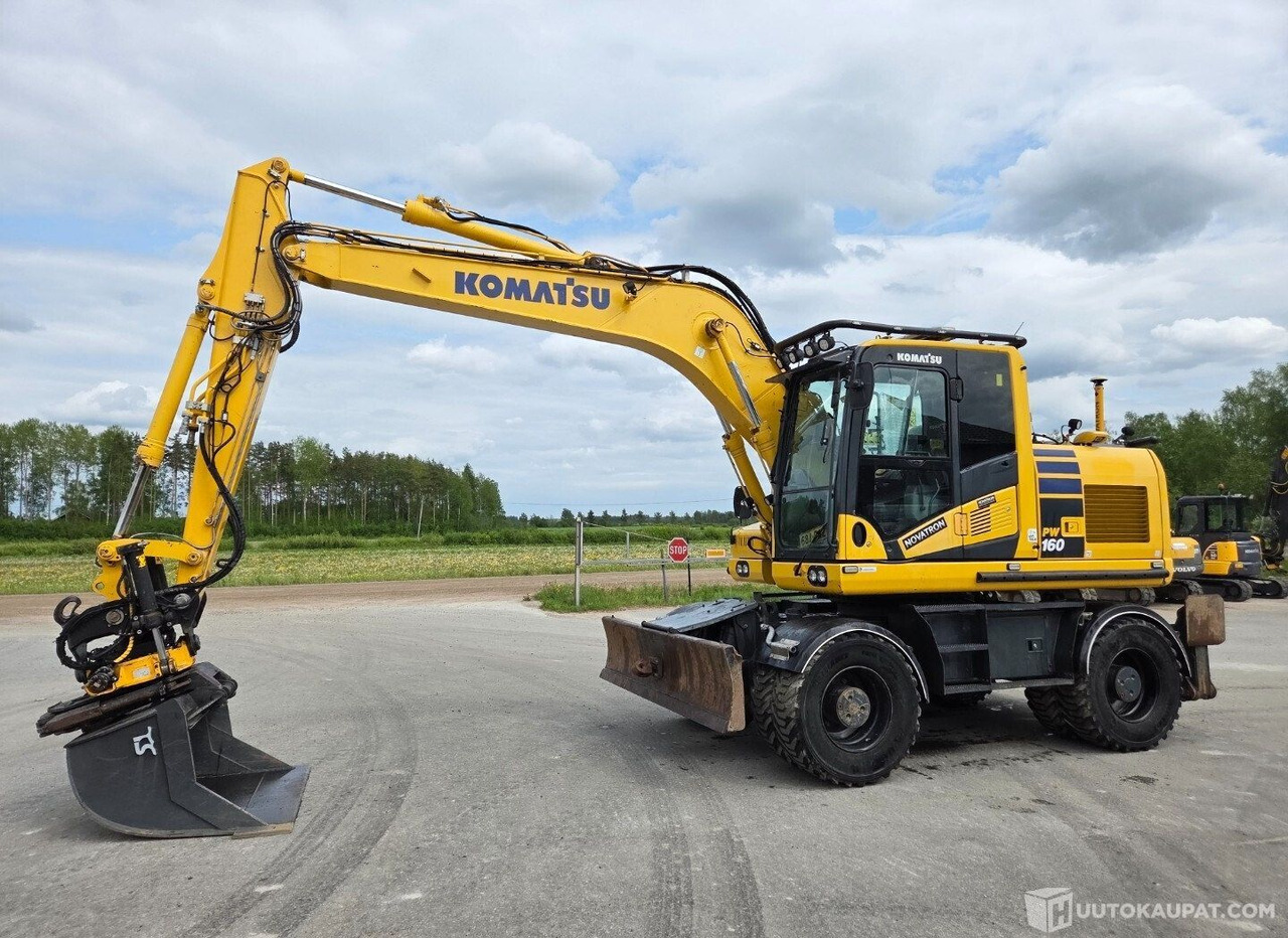 Komatsu PW160-11, 2019, Diesel, 9 450 h, Honkajoki - Mobiele graafmachine: afbeelding 1 Komatsu PW160-11, 2019, Diesel, 9 450 h, Honkajoki - Mobiele graafmachine: afbeelding 1