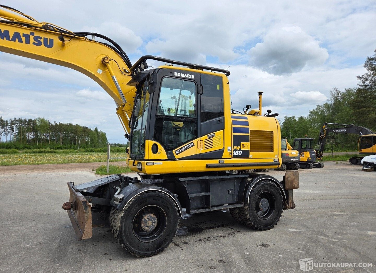 Komatsu PW160-11, 2019, Diesel, 9 450 h, Honkajoki - Mobiele graafmachine: afbeelding 2 Komatsu PW160-11, 2019, Diesel, 9 450 h, Honkajoki - Mobiele graafmachine: afbeelding 2