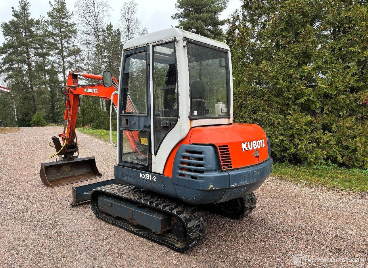 Kubota Kx91-2, 1998, Diesel, 6 390 h Kaivinkone, Askola - Minigraafmachine: afbeelding 3 Kubota Kx91-2, 1998, Diesel, 6 390 h Kaivinkone, Askola - Minigraafmachine: afbeelding 3
