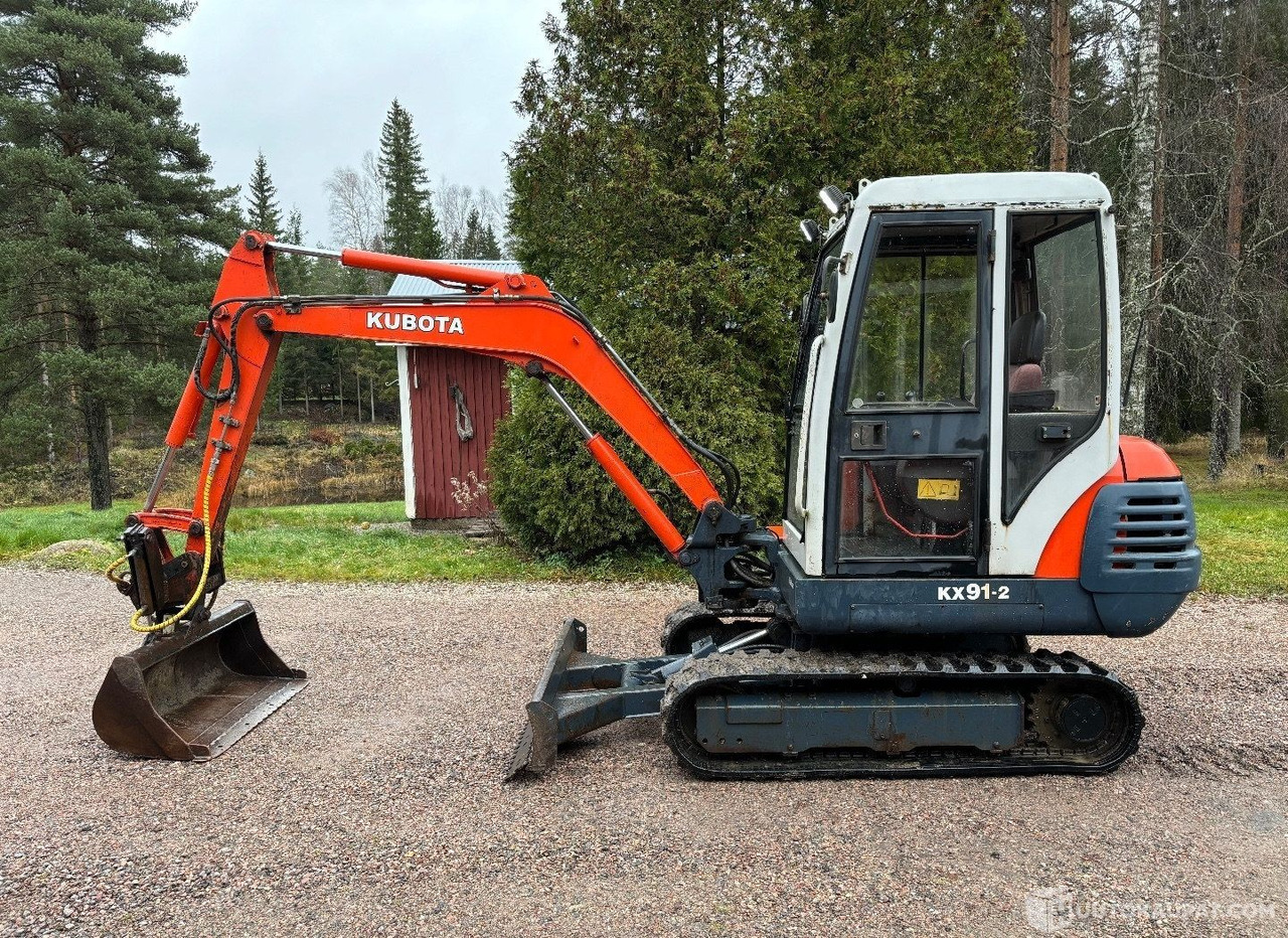 Kubota Kx91-2, 1998, Diesel, 6 390 h Kaivinkone, Askola - Minigraafmachine: afbeelding 2 Kubota Kx91-2, 1998, Diesel, 6 390 h Kaivinkone, Askola - Minigraafmachine: afbeelding 2