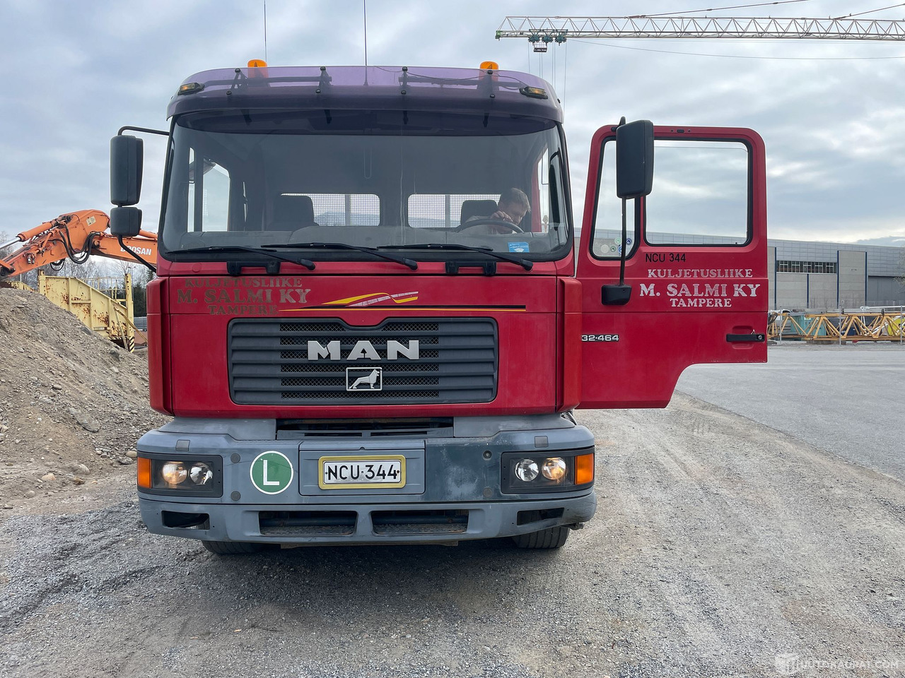 MAN 32.464, 1999 Kuorma-auto Intexw, Tampere - Kipper vrachtwagen: afbeelding 1 MAN 32.464, 1999 Kuorma-auto Intexw, Tampere - Kipper vrachtwagen: afbeelding 1