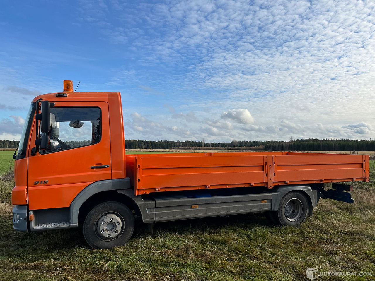 Mercedes-Benz Atego avolavakuorma-auto, 2006, Sysmä - Vrachtwagen met open laadbak: afbeelding 4 Mercedes-Benz Atego avolavakuorma-auto, 2006, Sysmä - Vrachtwagen met open laadbak: afbeelding 4