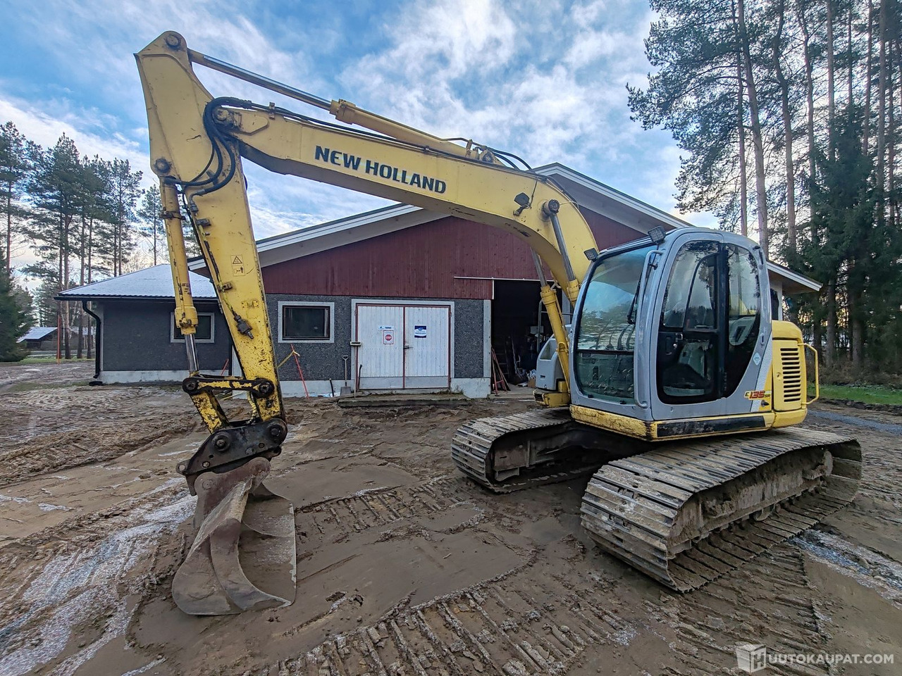 New Holland-Kobelco E135SR kaivinkone, 2006, Pedersöre - Rupsgraafmachine: afbeelding 4 New Holland-Kobelco E135SR kaivinkone, 2006, Pedersöre - Rupsgraafmachine: afbeelding 4