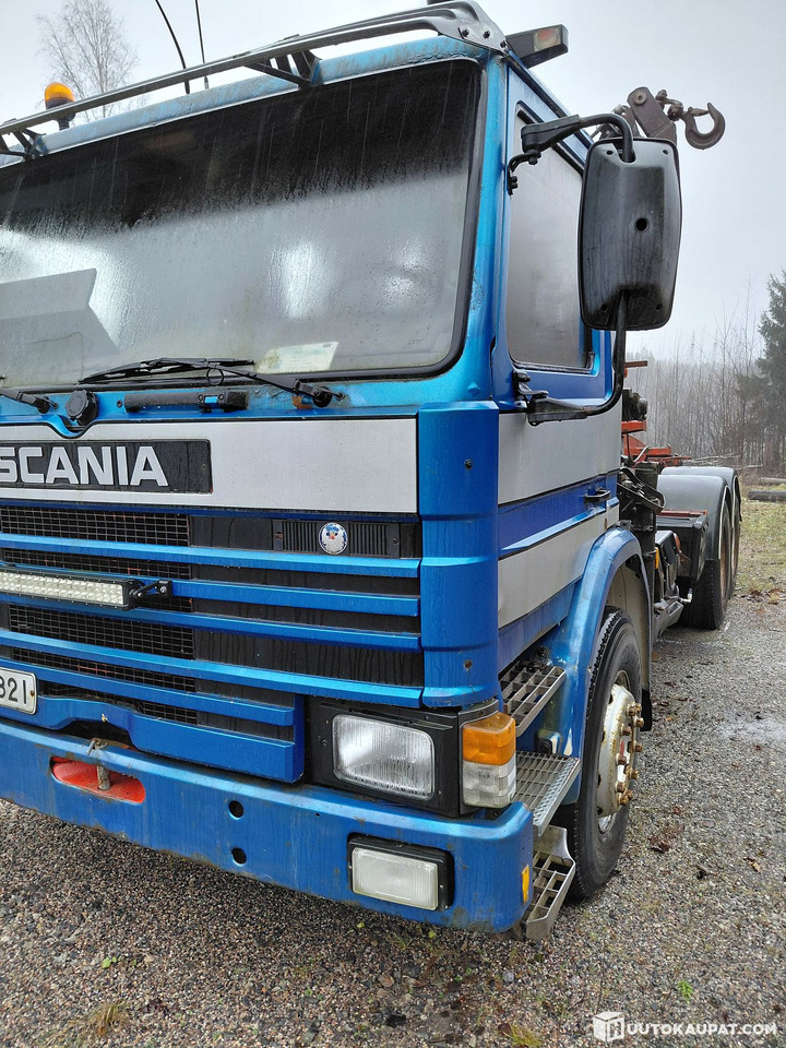 Scania P112M, 1987, Siuntio - Kabelsysteem truck, Kraanwagen: afbeelding 3 Scania P112M, 1987, Siuntio - Kabelsysteem truck, Kraanwagen: afbeelding 3