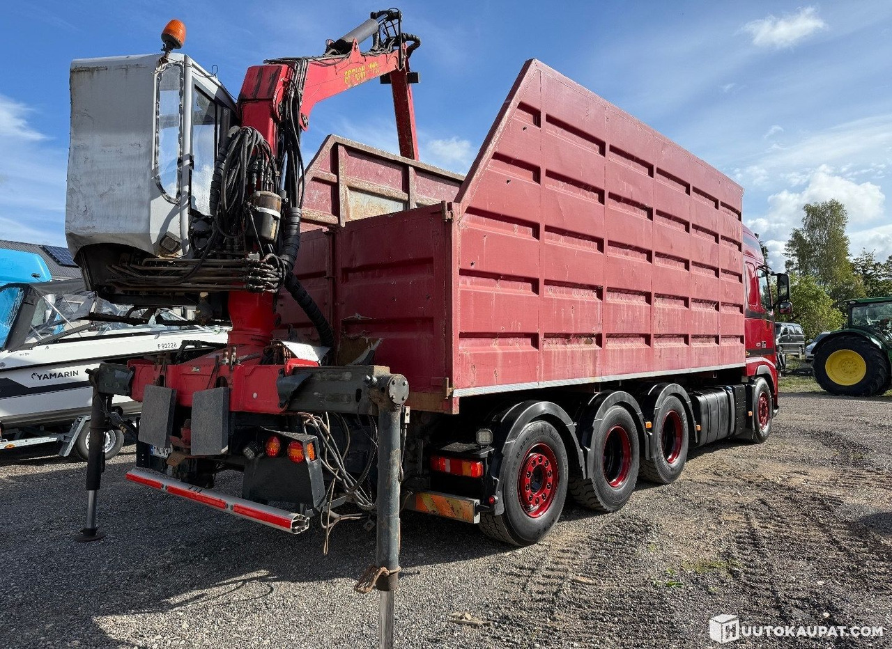 Volvo FH500, Brushwood truck, 2011, Lahti - Vrachtwagen met open laadbak, Kraanwagen: afbeelding 5 Volvo FH500, Brushwood truck, 2011, Lahti - Vrachtwagen met open laadbak, Kraanwagen: afbeelding 5