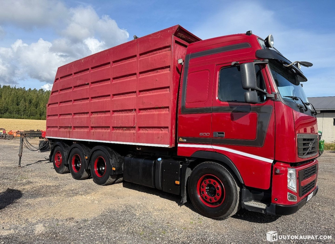 Volvo FH500, Brushwood truck, 2011, Lahti - Vrachtwagen met open laadbak, Kraanwagen: afbeelding 4 Volvo FH500, Brushwood truck, 2011, Lahti - Vrachtwagen met open laadbak, Kraanwagen: afbeelding 4