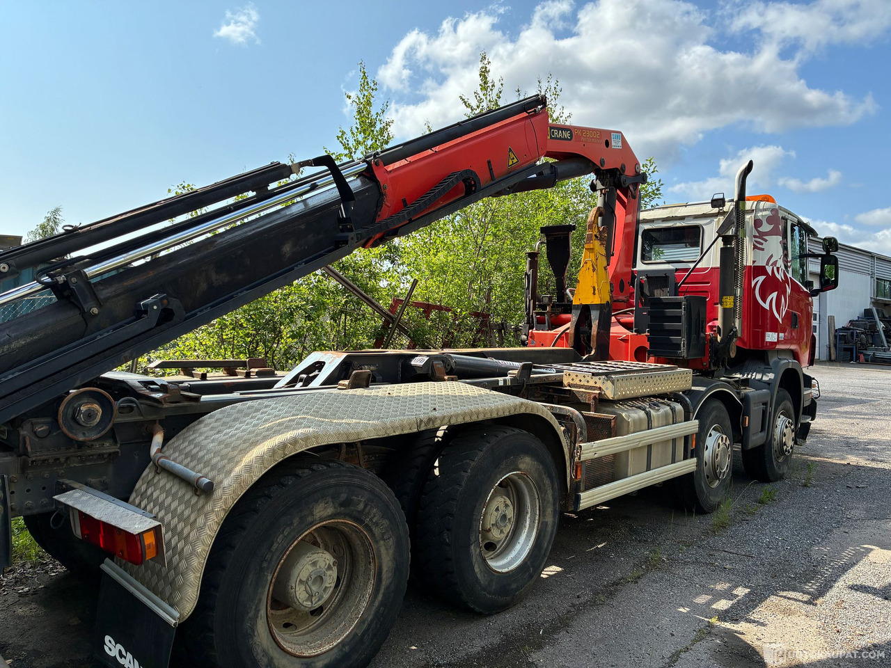 Scania R 440 8x4, 2010 Kuorma-Auto + Palfinger PK 23002 nosturi, Tampere - Vrachtwagen: afbeelding 4 Scania R 440 8x4, 2010 Kuorma-Auto + Palfinger PK 23002 nosturi, Tampere - Vrachtwagen: afbeelding 4