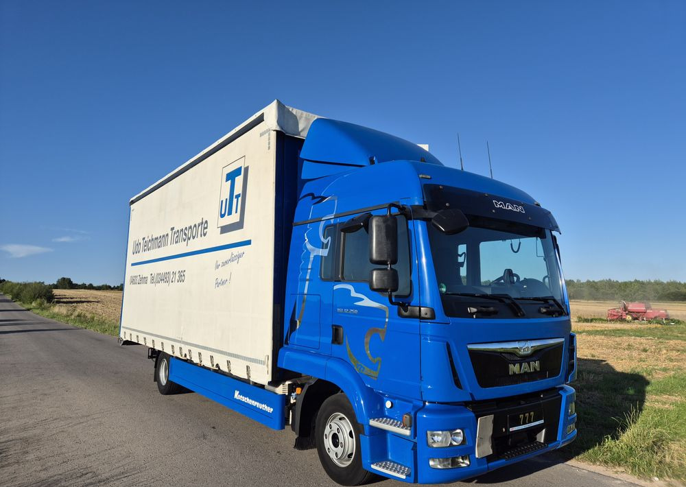 MAN TGL 12.250 cena za ZESTAW TANDEM UNIKAT przebieg z Niemiec MANUAL HAK / EURO 6 / przyczepa zestaw jumbo / opony 80% - Schuifzeilen vrachtwagen: afbeelding 3 MAN TGL 12.250 cena za ZESTAW TANDEM UNIKAT przebieg z Niemiec MANUAL HAK / EURO 6 / przyczepa zestaw jumbo / opony 80% - Schuifzeilen vrachtwagen: afbeelding 3
