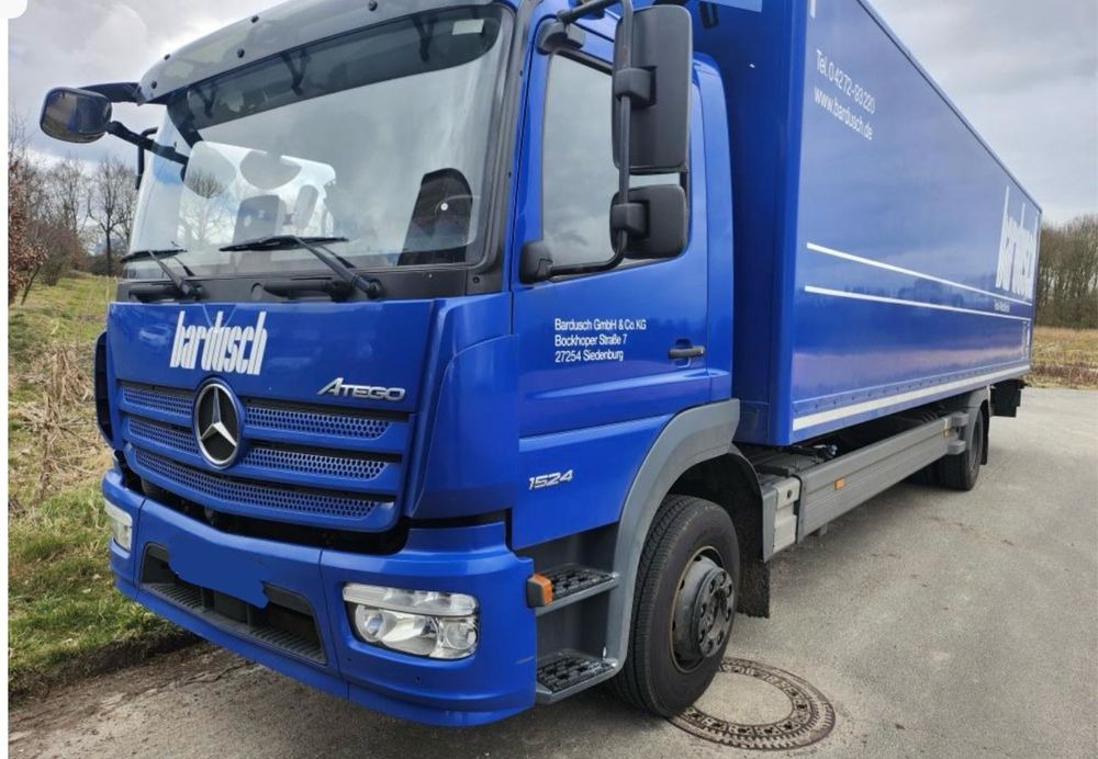 Mercedes-Benz Atego 1524 Z Niemiec TOP 2018 Przód i tył na poduszkach 15t DMC / 7.45m 18 palet TOP STAN - Bakwagen: afbeelding 1 Mercedes-Benz Atego 1524 Z Niemiec TOP 2018 Przód i tył na poduszkach 15t DMC / 7.45m 18 palet TOP STAN - Bakwagen: afbeelding 1