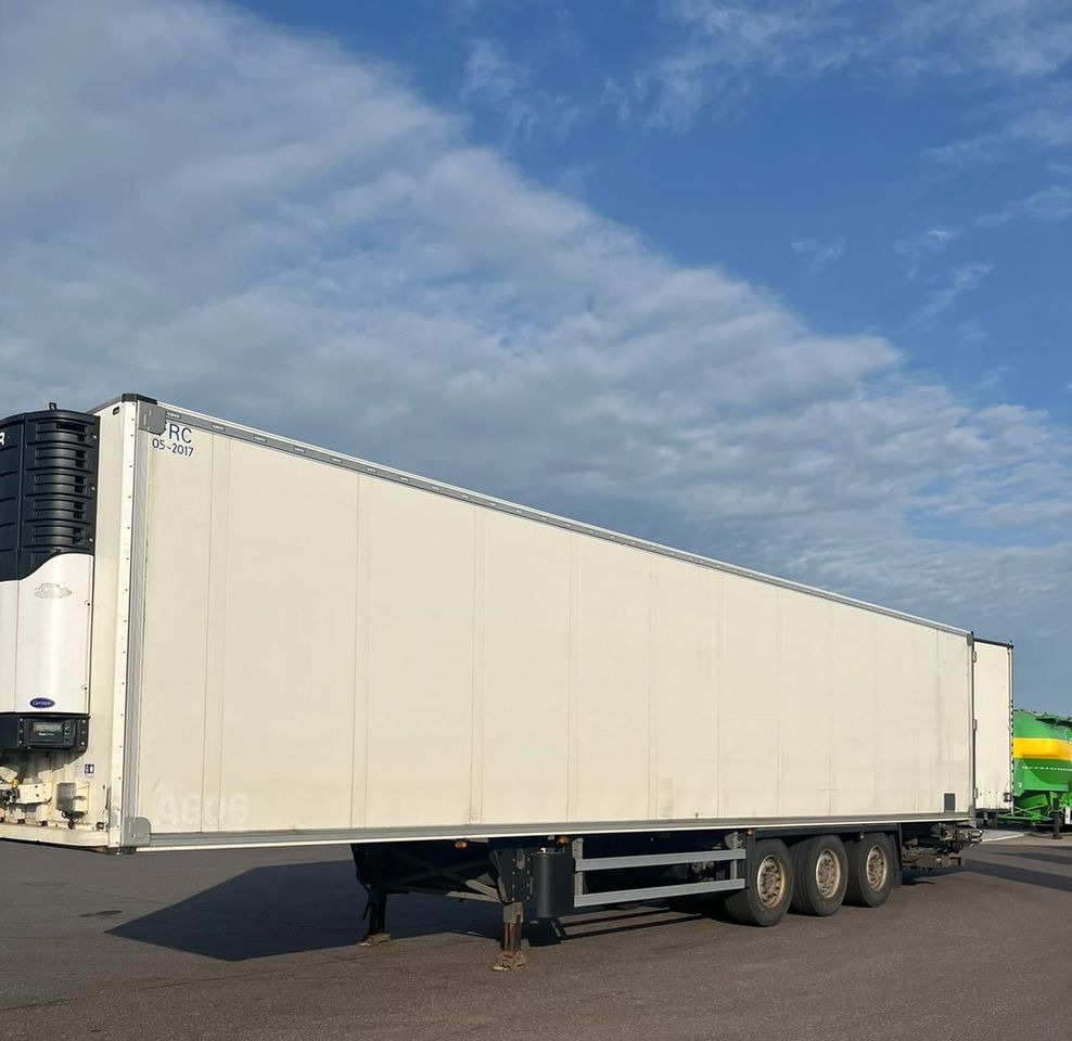 Schmitz Cargobull CARRIER MAXIMA 1300 / WINDA / DOPPEL STOCK / ŚCIANA GRODZIOWA / BELKI / PODNOSZONA OŚ / z Niemiec / TOP STAN 2011/ CARRIER CHŁODNIA CHLODNIA LODÓWKA PODWÓJNY ZAŁADUNEK PIĘTROWA - Koelwagen oplegger: afbeelding 5 Schmitz Cargobull CARRIER MAXIMA 1300 / WINDA / DOPPEL STOCK / ŚCIANA GRODZIOWA / BELKI / PODNOSZONA OŚ / z Niemiec / TOP STAN 2011/ CARRIER CHŁODNIA CHLODNIA LODÓWKA PODWÓJNY ZAŁADUNEK PIĘTROWA - Koelwagen oplegger: afbeelding 5