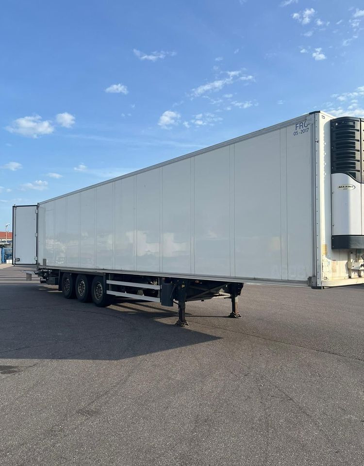 Schmitz Cargobull CARRIER MAXIMA 1300 / WINDA / DOPPEL STOCK / ŚCIANA GRODZIOWA / BELKI / PODNOSZONA OŚ / z Niemiec / TOP STAN 2011/ CARRIER CHŁODNIA CHLODNIA LODÓWKA PODWÓJNY ZAŁADUNEK PIĘTROWA - Koelwagen oplegger: afbeelding 1 Schmitz Cargobull CARRIER MAXIMA 1300 / WINDA / DOPPEL STOCK / ŚCIANA GRODZIOWA / BELKI / PODNOSZONA OŚ / z Niemiec / TOP STAN 2011/ CARRIER CHŁODNIA CHLODNIA LODÓWKA PODWÓJNY ZAŁADUNEK PIĘTROWA - Koelwagen oplegger: afbeelding 1