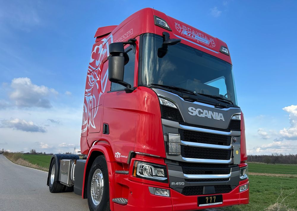 Scania R450 FULL ADR RETARDER ALUFELGI z Niemiec od jedynego właściciela ! HYDRAULIKA spod beczki spożywczej ! / do wywrotu ruchomej podłogi beczki TOP TOP TOP OKAZJA - Trekker: afbeelding 2 Scania R450 FULL ADR RETARDER ALUFELGI z Niemiec od jedynego właściciela ! HYDRAULIKA spod beczki spożywczej ! / do wywrotu ruchomej podłogi beczki TOP TOP TOP OKAZJA - Trekker: afbeelding 2