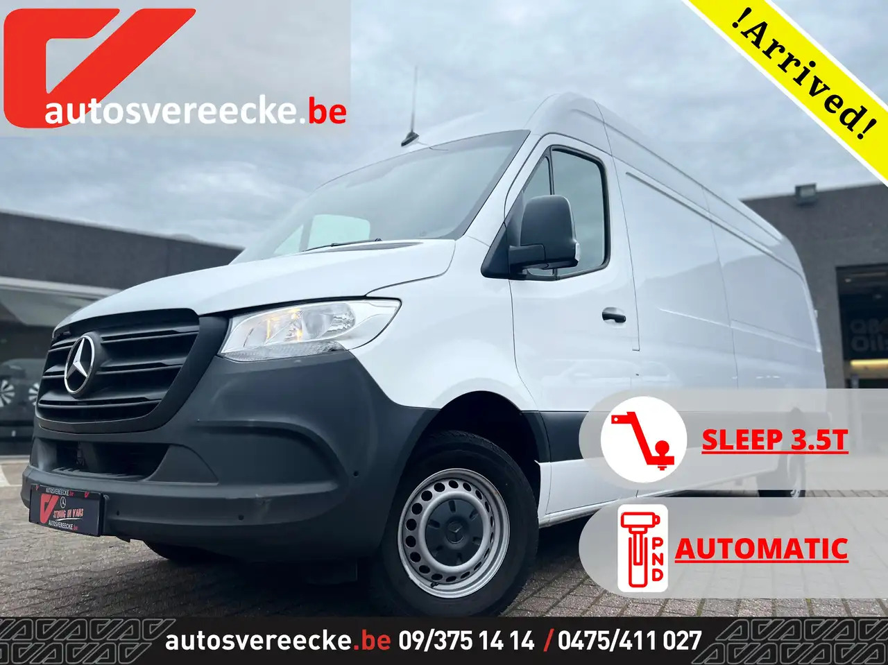Mercedes-Benz Sprinter 317 L3H2 (38.750ex) 3.5T SLEEP|CARPLAY|CAMERA|PTS - Gesloten bestelwagen: afbeelding 1 Mercedes-Benz Sprinter 317 L3H2 (38.750ex) 3.5T SLEEP|CARPLAY|CAMERA|PTS - Gesloten bestelwagen: afbeelding 1