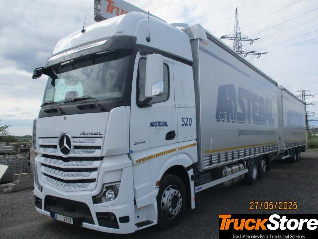 Mercedes-Benz Actros 2542 - Schuifzeilen vrachtwagen: afbeelding 2 Mercedes-Benz Actros 2542 - Schuifzeilen vrachtwagen: afbeelding 2