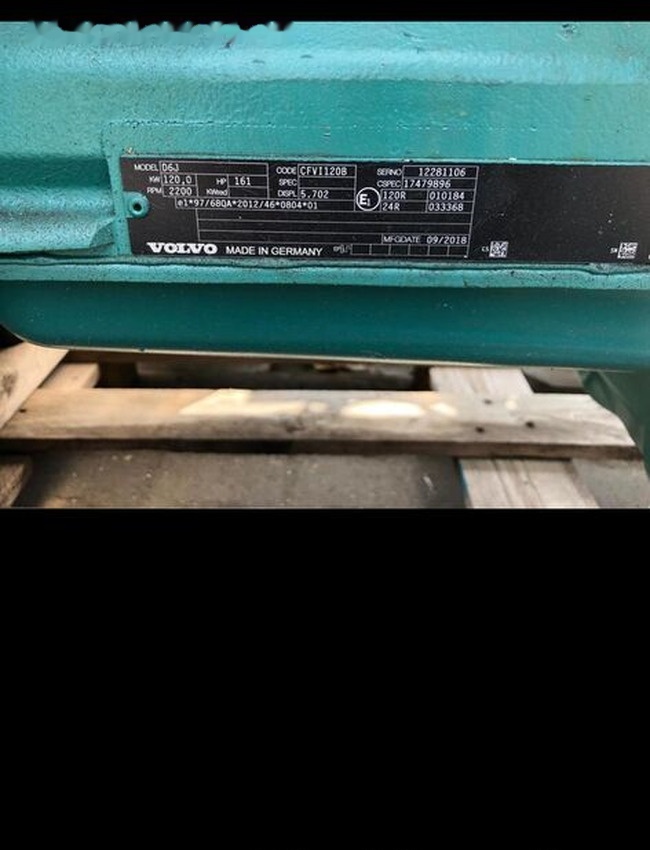 Volvo D6J rok 2018 - Motor voor Graafmachine: afbeelding 4 Volvo D6J rok 2018 - Motor voor Graafmachine: afbeelding 4