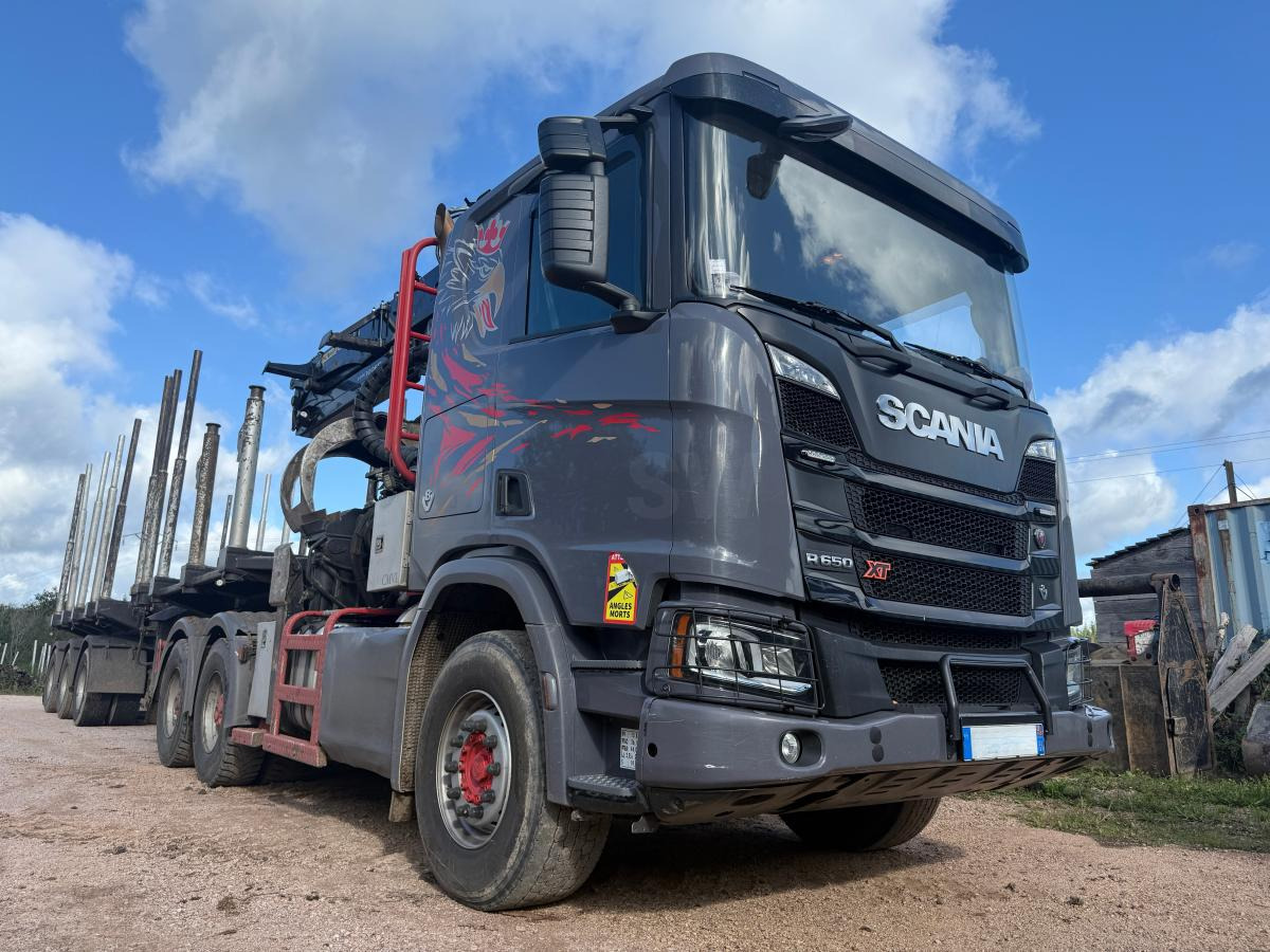 Scania R 650 A6x4HA V8 GRUE PALFINGER EPSILON S300L98 HPLS - Trekker: afbeelding 2 Scania R 650 A6x4HA V8 GRUE PALFINGER EPSILON S300L98 HPLS - Trekker: afbeelding 2