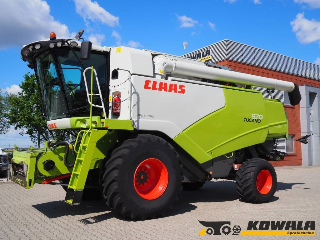 Claas Tucano 570 GPS + V770 - Maaidorser: afbeelding 1 Claas Tucano 570 GPS + V770 - Maaidorser: afbeelding 1