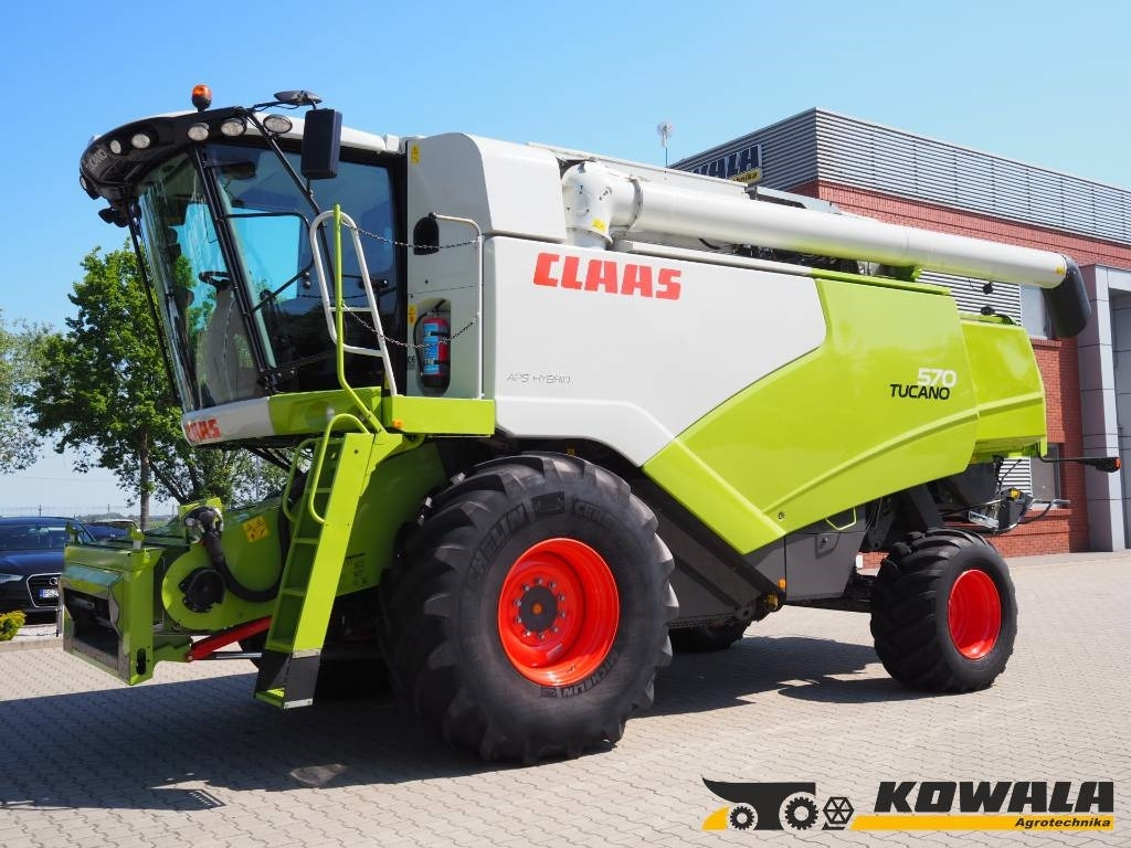Claas Tucano 570 + V770 - Maaidorser: afbeelding 1 Claas Tucano 570 + V770 - Maaidorser: afbeelding 1