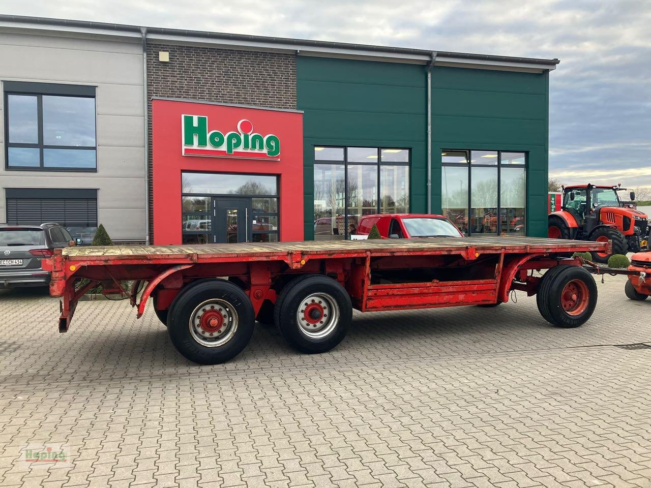 IWT Lübeck Plattformanhänger - Platte landbouwwagen: afbeelding 1 IWT Lübeck Plattformanhänger - Platte landbouwwagen: afbeelding 1
