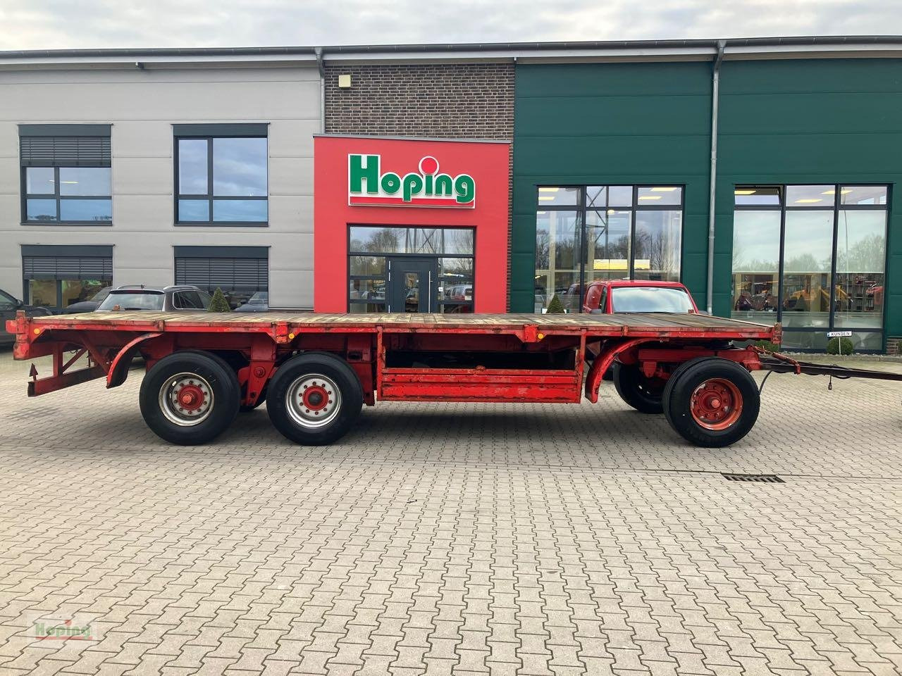 IWT Lübeck Plattformanhänger - Platte landbouwwagen: afbeelding 2 IWT Lübeck Plattformanhänger - Platte landbouwwagen: afbeelding 2