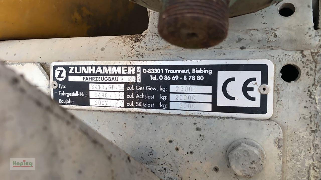 Zunhammer Pumptankwagen - Mesttank: afbeelding 5 Zunhammer Pumptankwagen - Mesttank: afbeelding 5